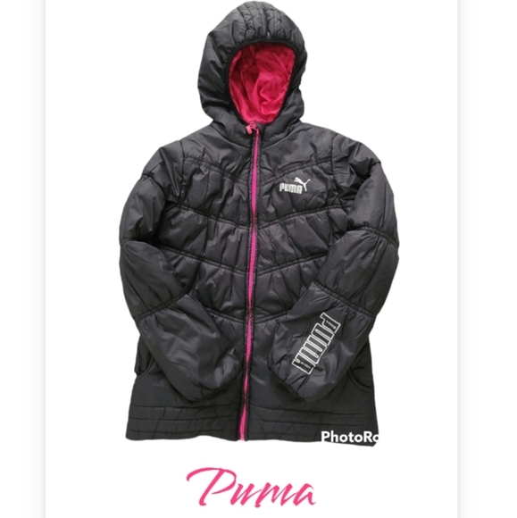 Puma Girls puffer jacket - Picture 1 of 15